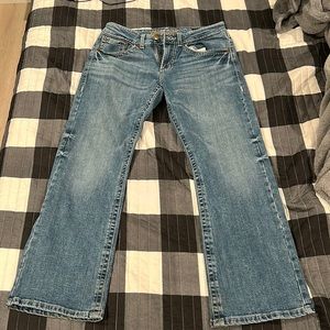 Wrangler slim bootcut jeans